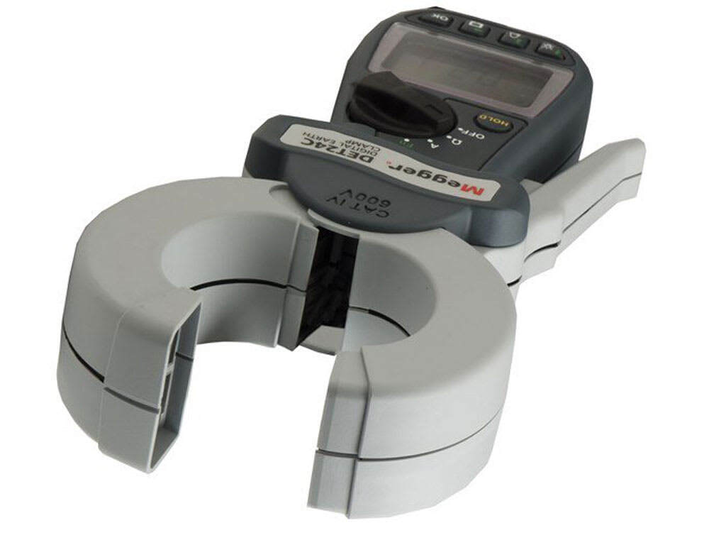 Megger DET24C Digital Clamp-On Ground Resistance Meter with Data Storage and Downloading details