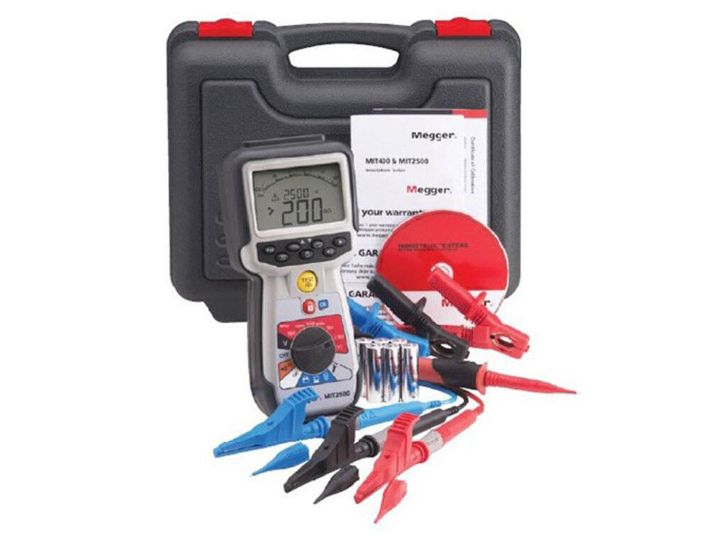 Megger MIT2500 Insulation and Continuity Tester megger MIT410 MIT420 MIT430/2 Insulation resistance tester supplier
