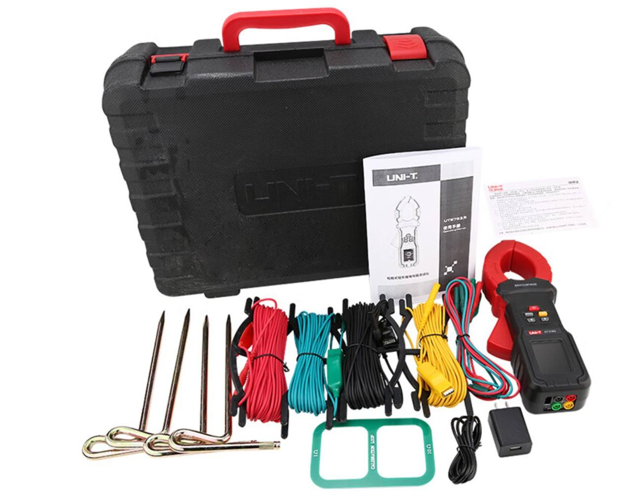 UNI-T UT278C Ground Pile Clamp Earth Resistance Tester UNI-T UT278B UT278D Ground Clamp Meter details