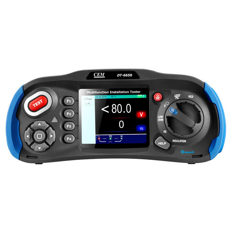 CEM DT-6650 Multifunctional Comprehensive Electrical Tester Ground Resistance Loop Resistance Insulation Resistance Tester supplier