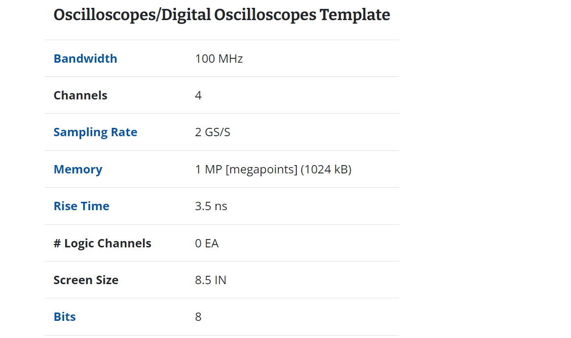 Keysight DSOX2014A Digital Oscilloscope 100 MHz 4 Channel factory