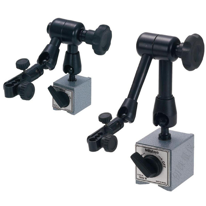 Mitutoyo 7033-10 Series 7 Universal Magnetic Stand Mitutoyo 7032-10 Dial Indicator Micrometer Base Bracket details