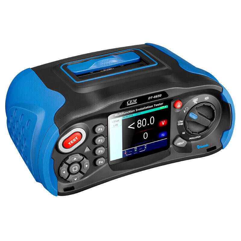 CEM DT-6650 Multifunctional Comprehensive Electrical Tester Ground Resistance Loop Resistance Insulation Resistance Tester manufacture