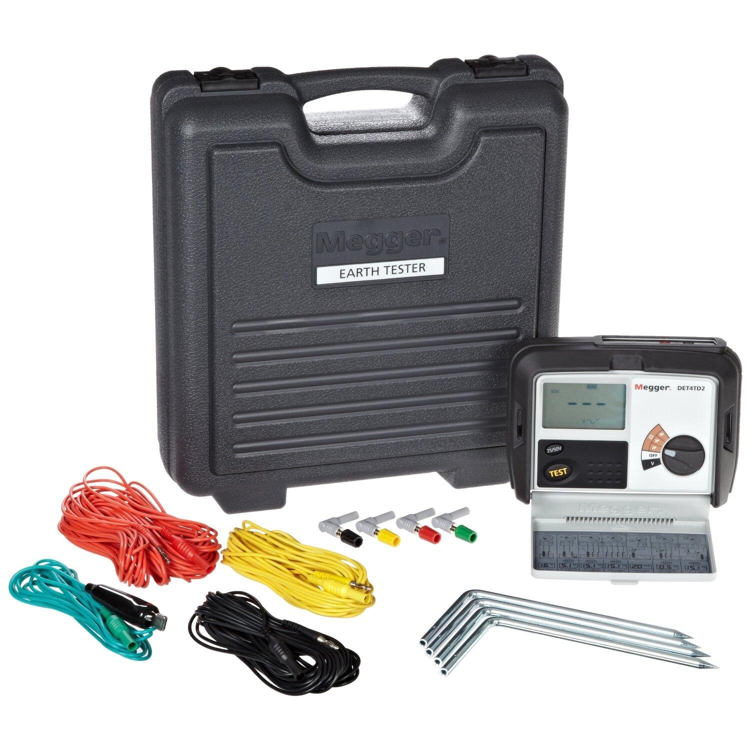 Megger DET4TR2 Quadrupole Soil Resistivity Tester supplier