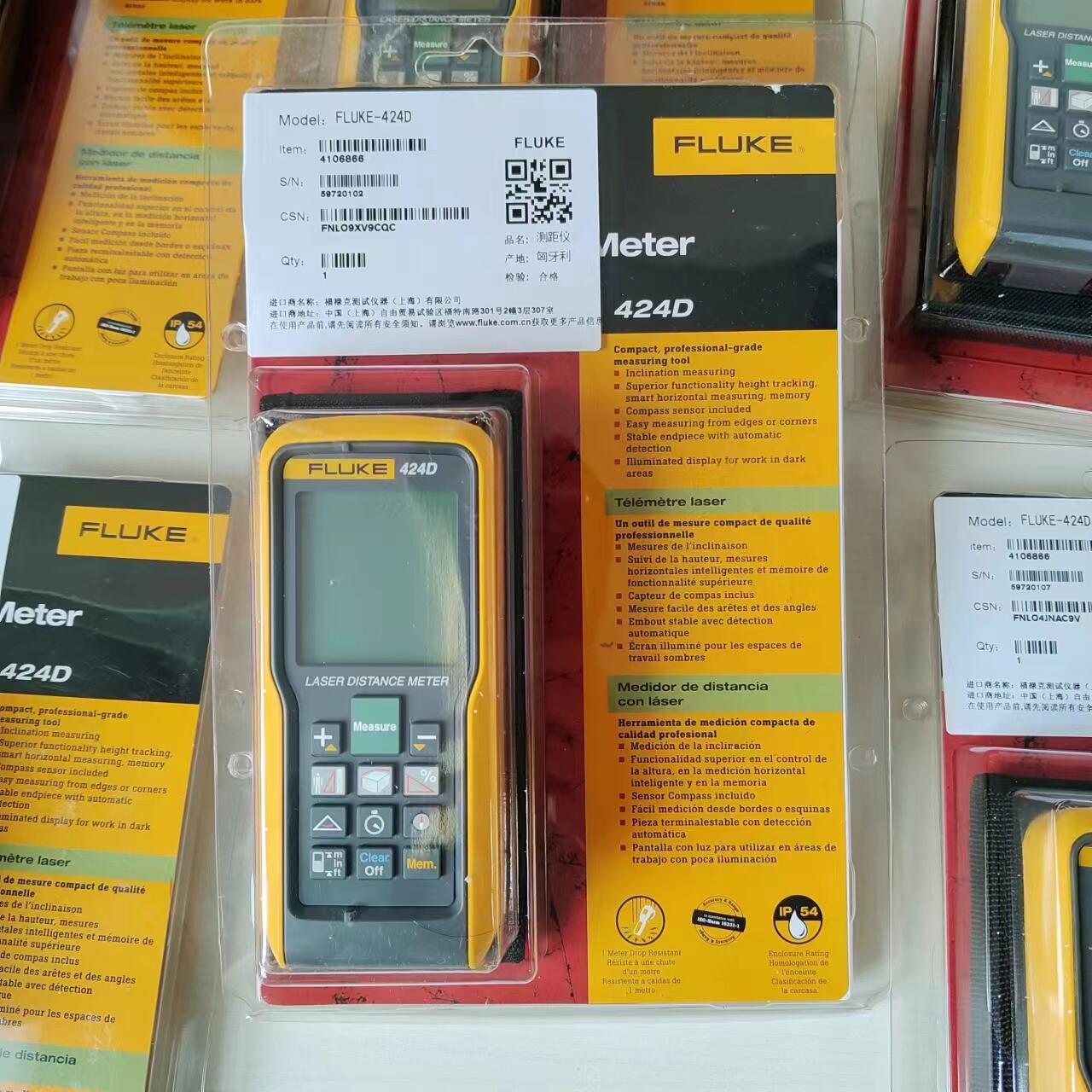 Fluke 424D 417D 419D Laser Distance Meter manufacture