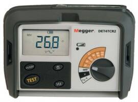 Megger DET4TCR2  4-Terminal Digital Ground Resistance Tester with rechargeable battery manufacture