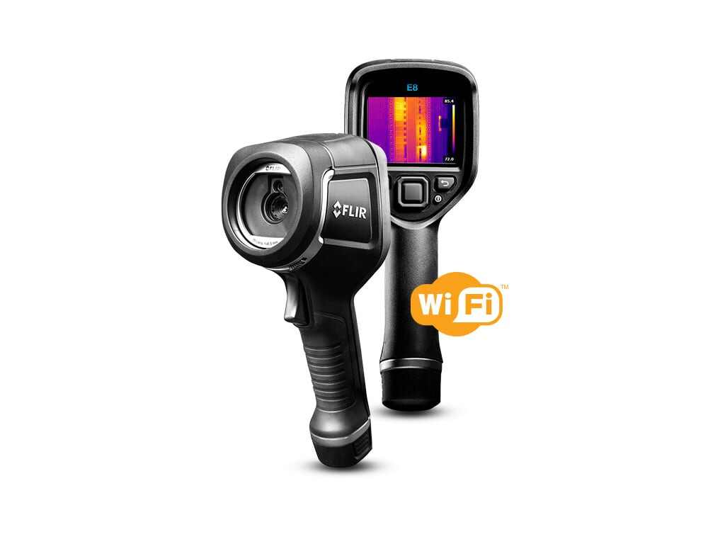 FLIR E8xt IR Camera  with WiFi, 320 X 240 Resolution, 9Hz Thermal Imagers supplier