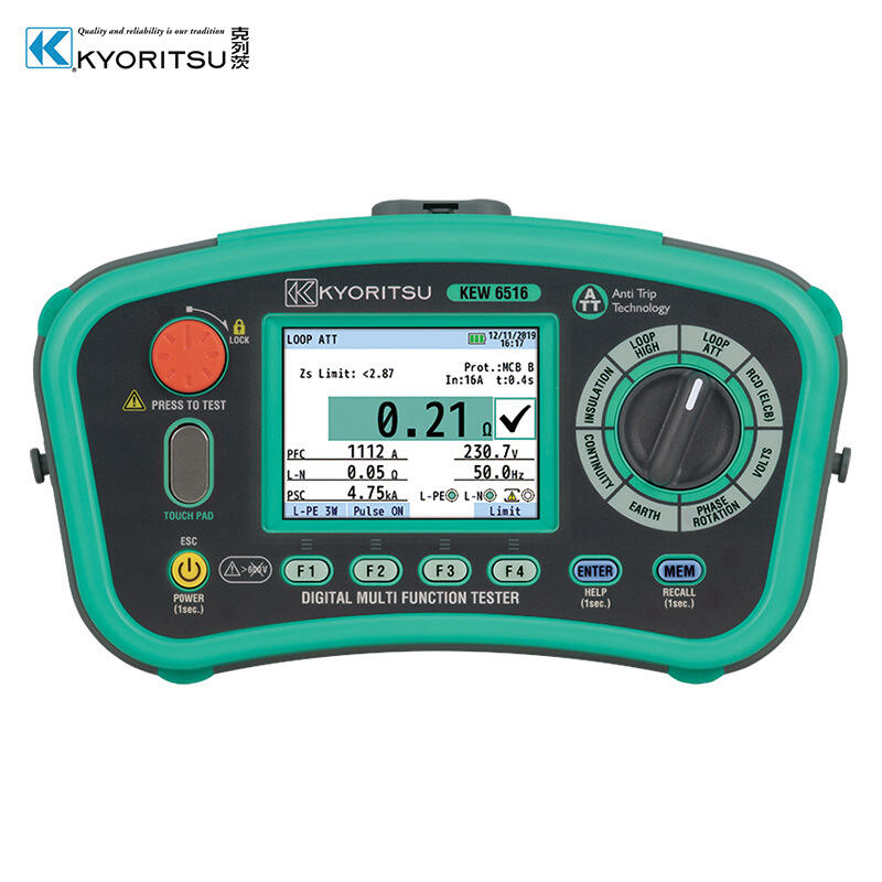 Kyoritsu KEW6516 Multi-Function Tester, 100/250/500/1000 V  Brand New in Stock supplier