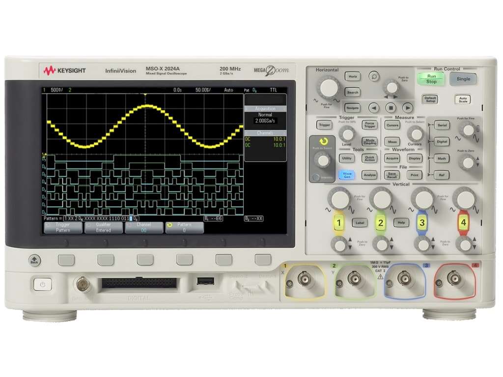 Keysight DSOX2014A Digital Oscilloscope 100 MHz 4 Channel manufacture