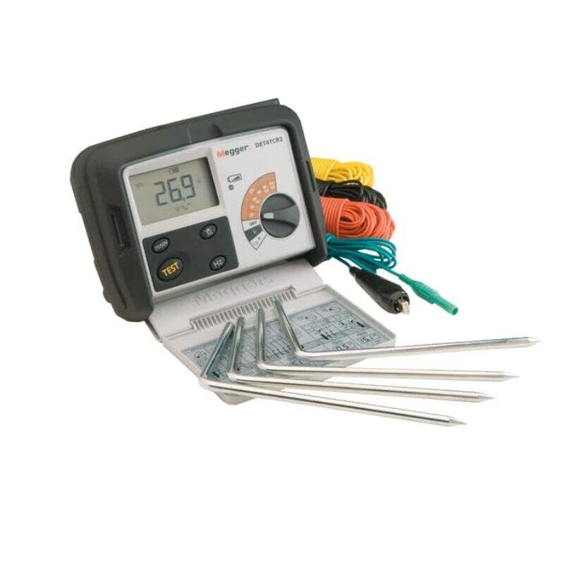 Megger DET4TR2 Quadrupole Soil Resistivity Tester details