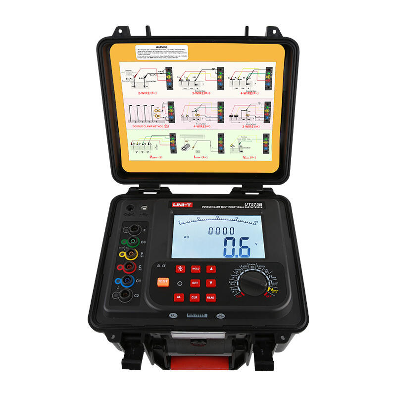 UNI-T UT575B Double Clamp Multifunctional Earth Tester supplier