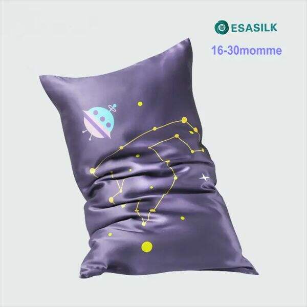 Add a touch of elegance and sophistication to your bedroom with a silk pillowcase