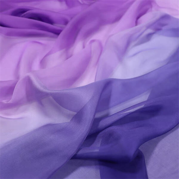 Discover the versatility of silk gorgette fabric in fashion.