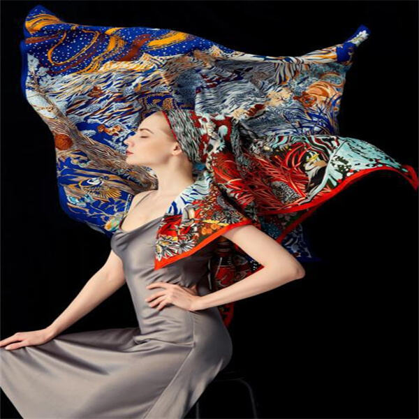 Die Kunst, einen Seidenchiffon-Schal zu pflegen