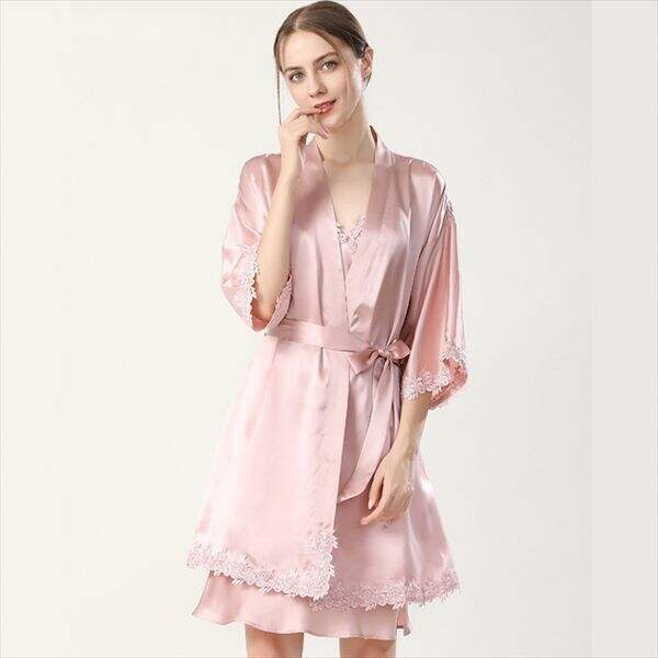 Elevate Your Morning Routine with a Short Silk Robe