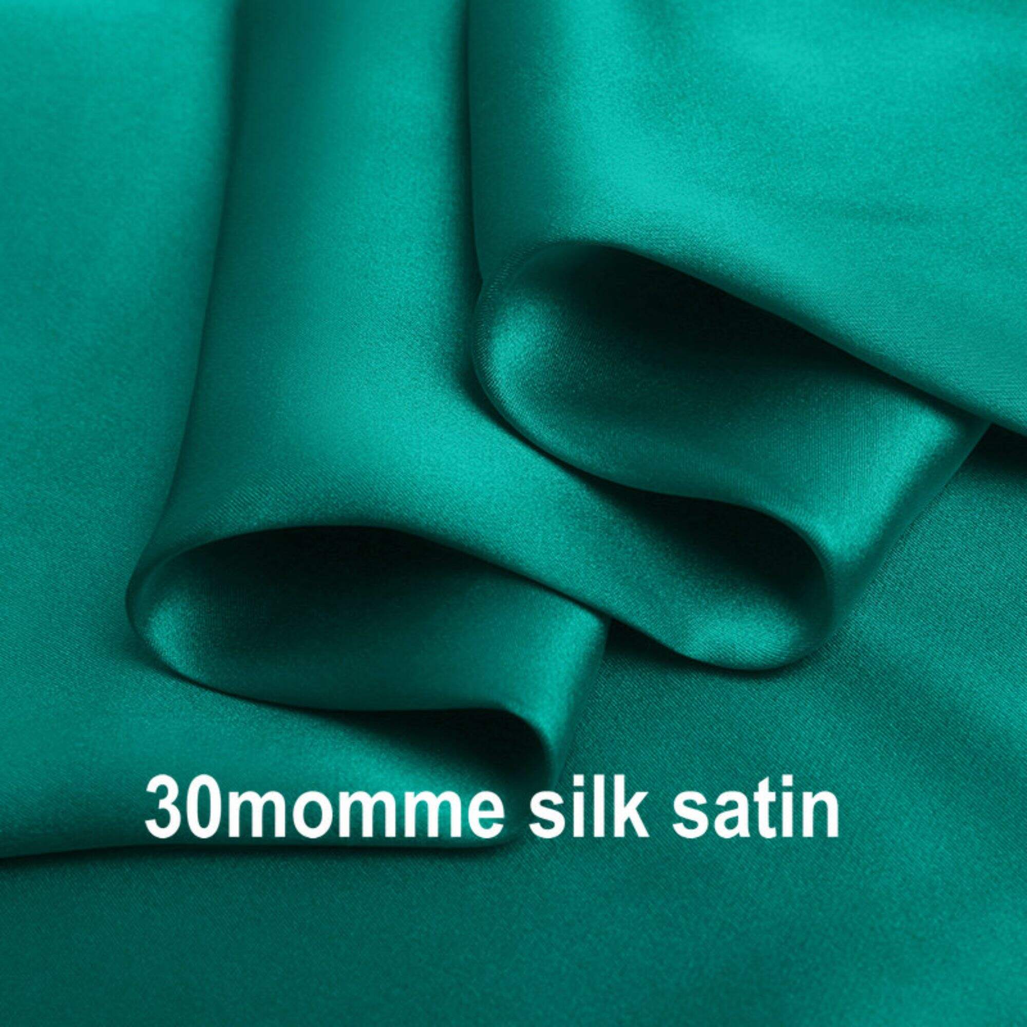 Tissu en satin de soie épais 30 mamans