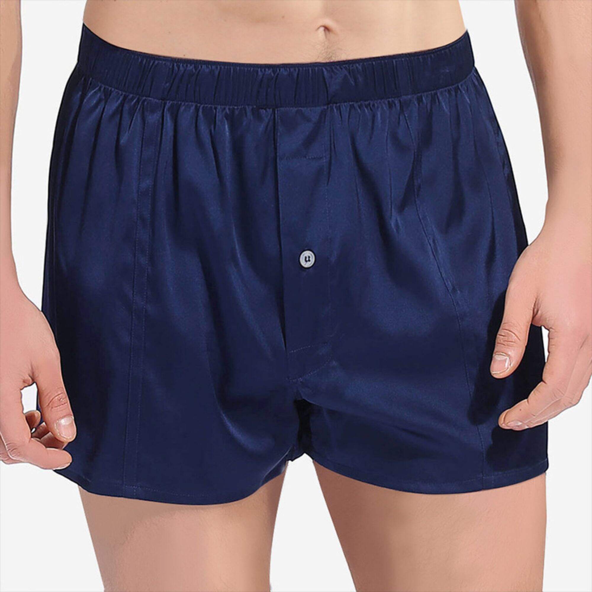 silk short pants for men