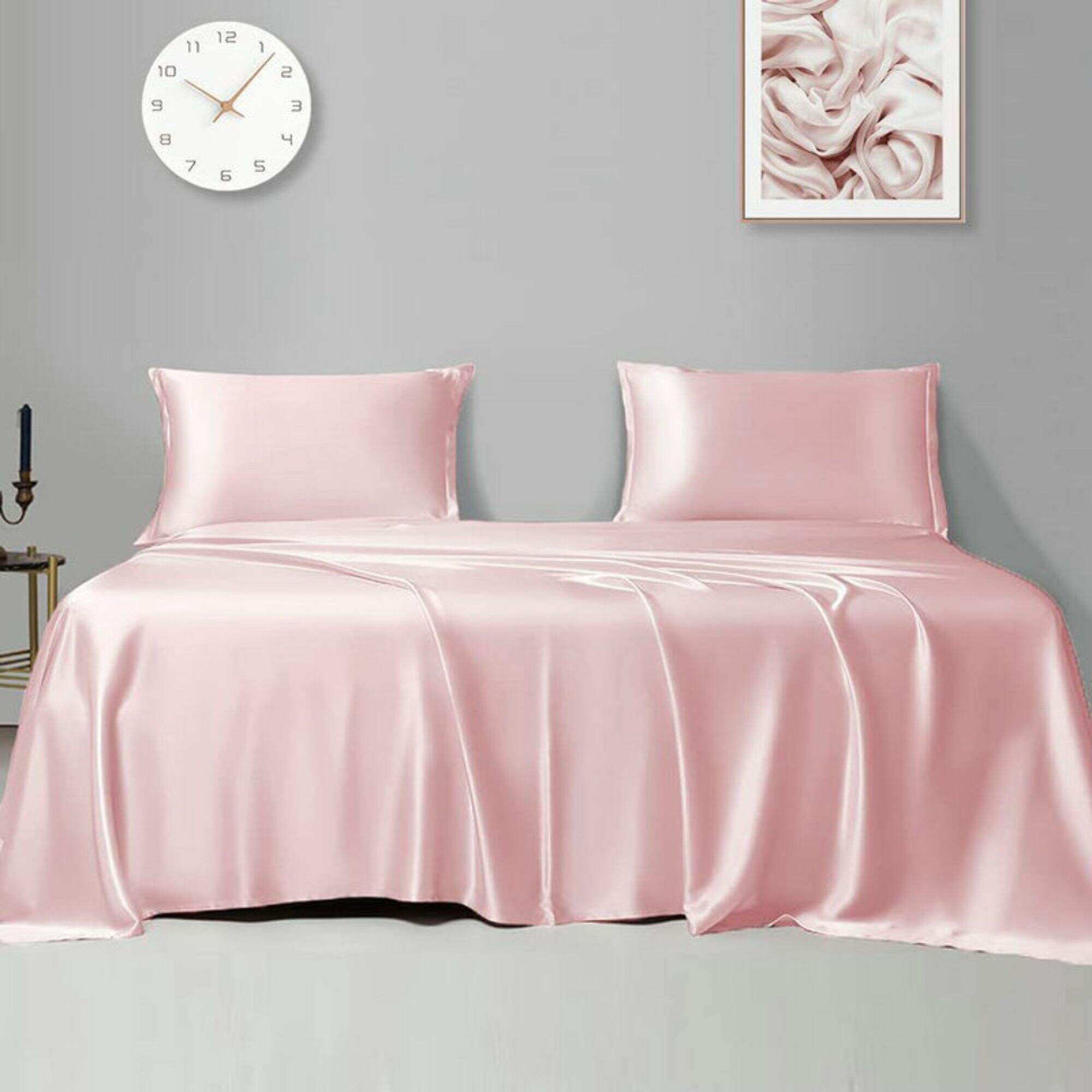 22 momme Silk bedding duvet cover with pillowcase sets 