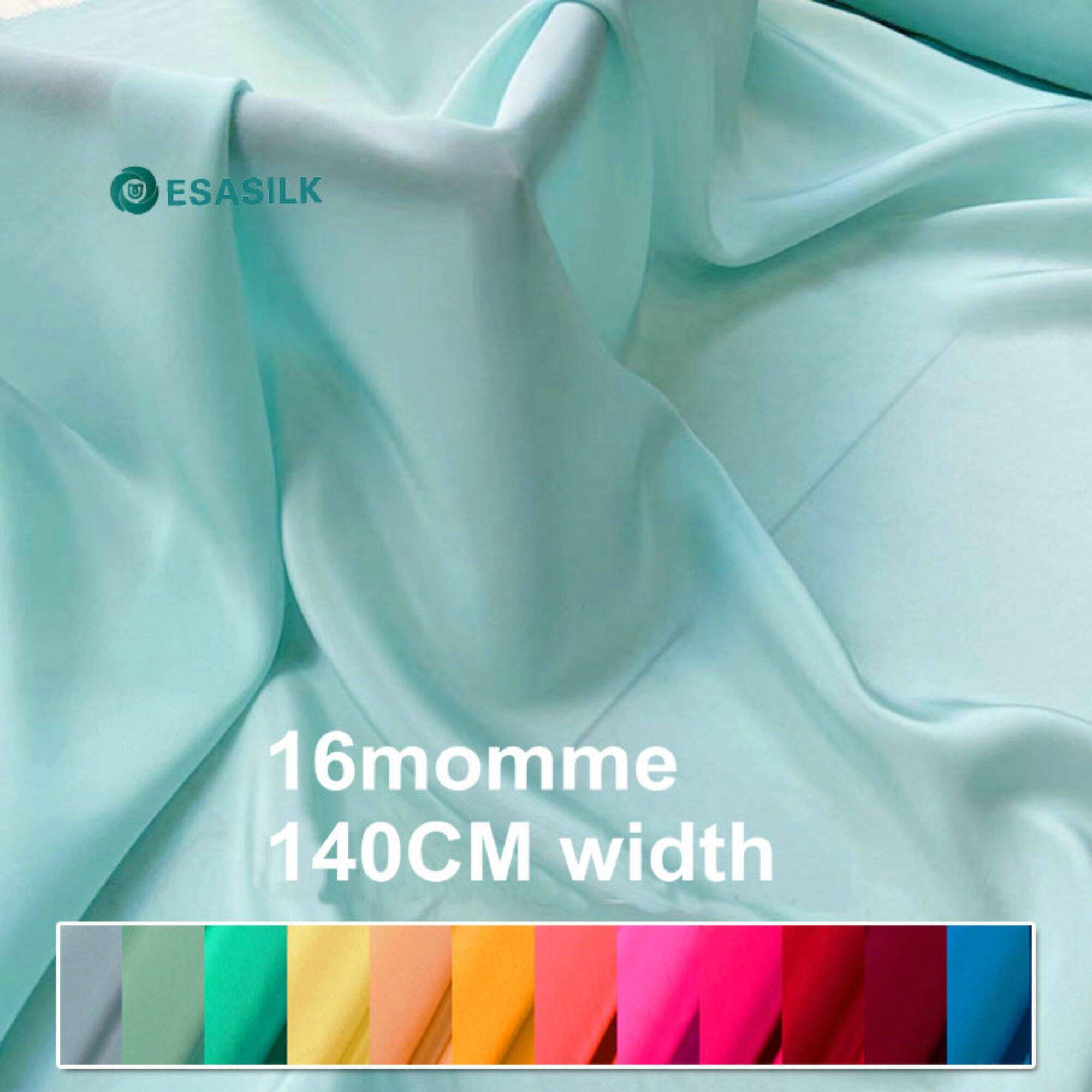 Vải lụa crepe de chine 16momme chiều rộng 140cm