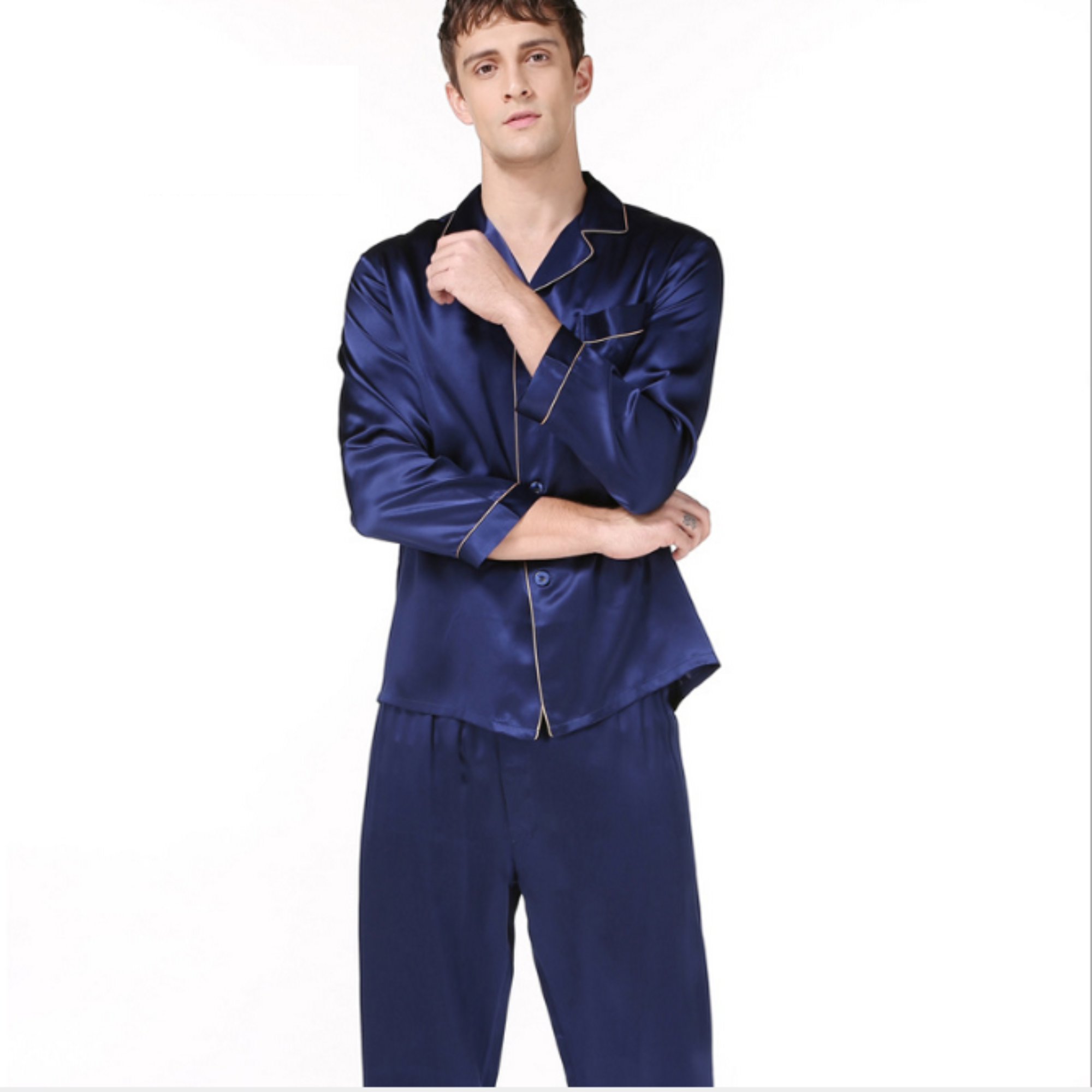 Silk pajamas for men