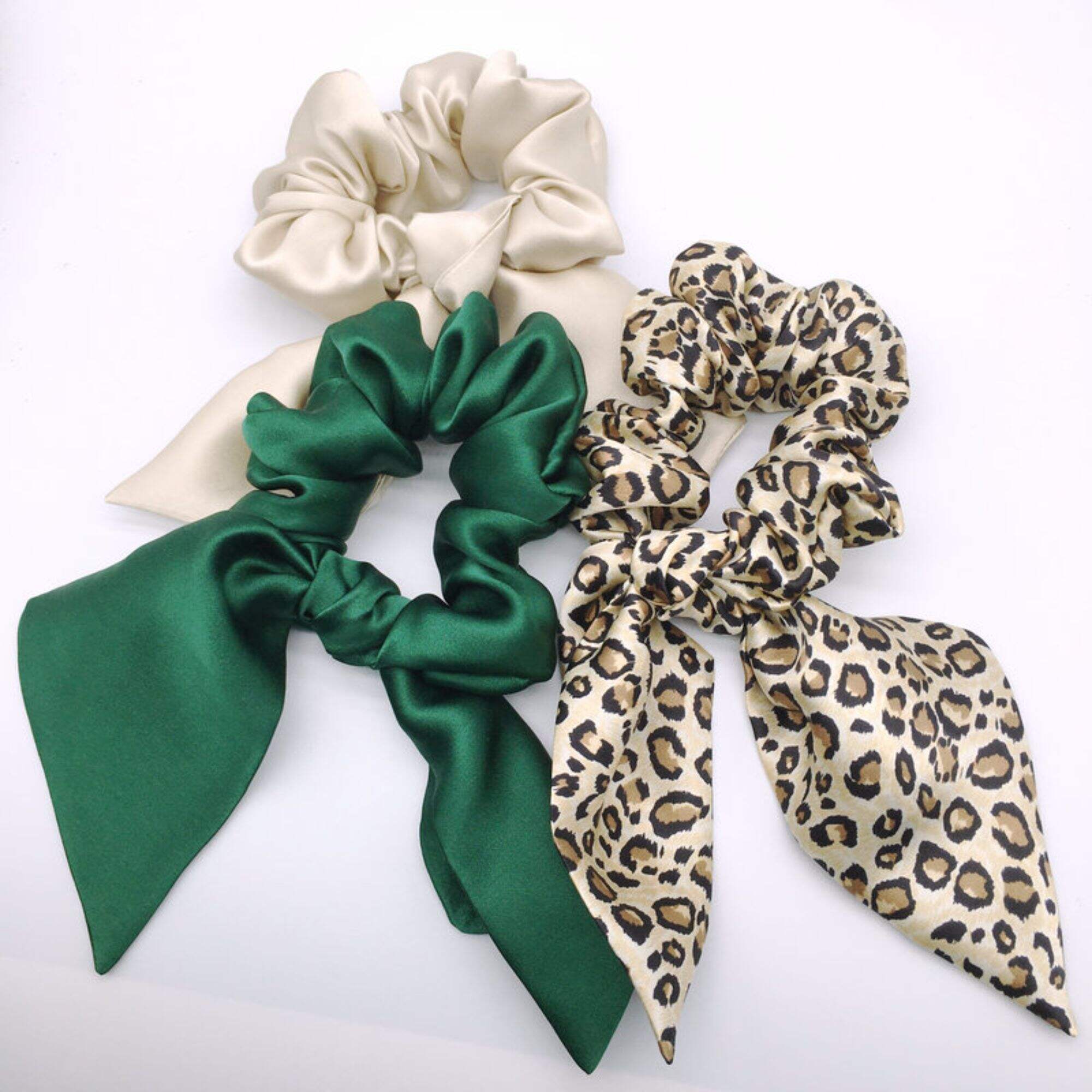 silk scrunchies with tie 16momme/19momme/22momme/25momme/30momme