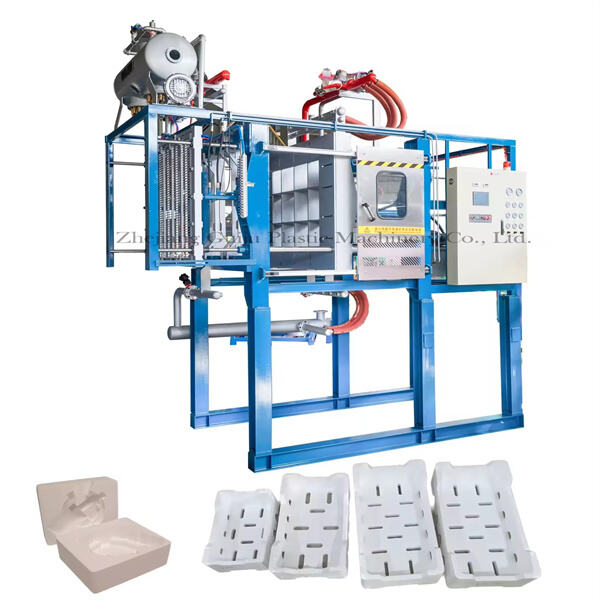 बायोडिग्रेडेबल फ़ोम पैकेजिंग बनाने की क्षमता के साथ, यह मशीन आपकी पैकेजिंग जरूरतों के लिए एक व्यवस्थित विकल्प है।