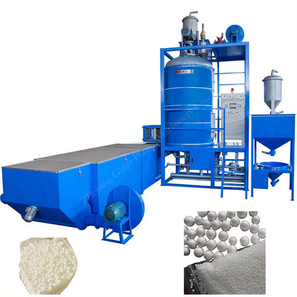 Experience the benefits of our innovative technology with our EPS styrofoam balls foaming machine