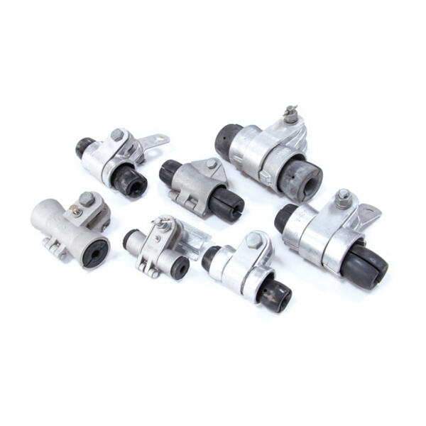 Exploring the various types of suspension clamps used in overhead line construction.