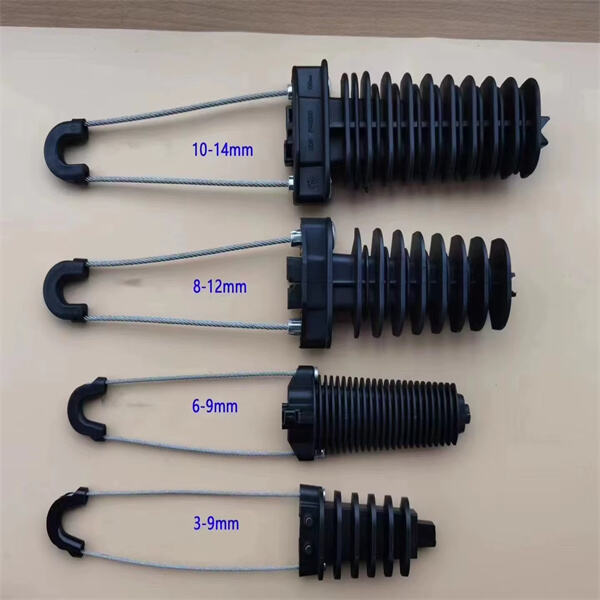 드롭 케이블용 내구성 있고 오래 지속되는 장력 클램프