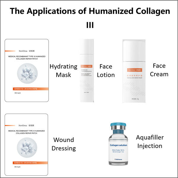 Experience the power of nature and technology for youthful, vibrant skin with Humanized Collagen III Raw Material.