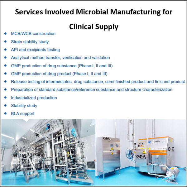 Boosting Efficiency and Quality in Clinical Supply with Microbial Manufacturing