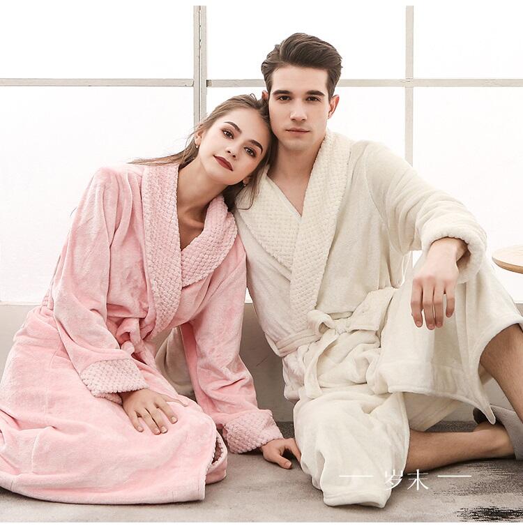 Wholesale Luxury Terry Bathrobe Sleepwear Set for Men Custom Hood Collar Plus Size Solid Pattern Wholesale bathrobe manufacture