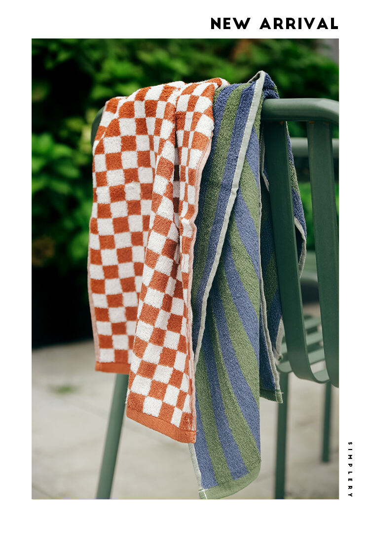 High Quality 100% Cotton Striped Beach Towels Customize LOGO Turkish Cotton Terry Checkered Bath Towels 70x140 supplier