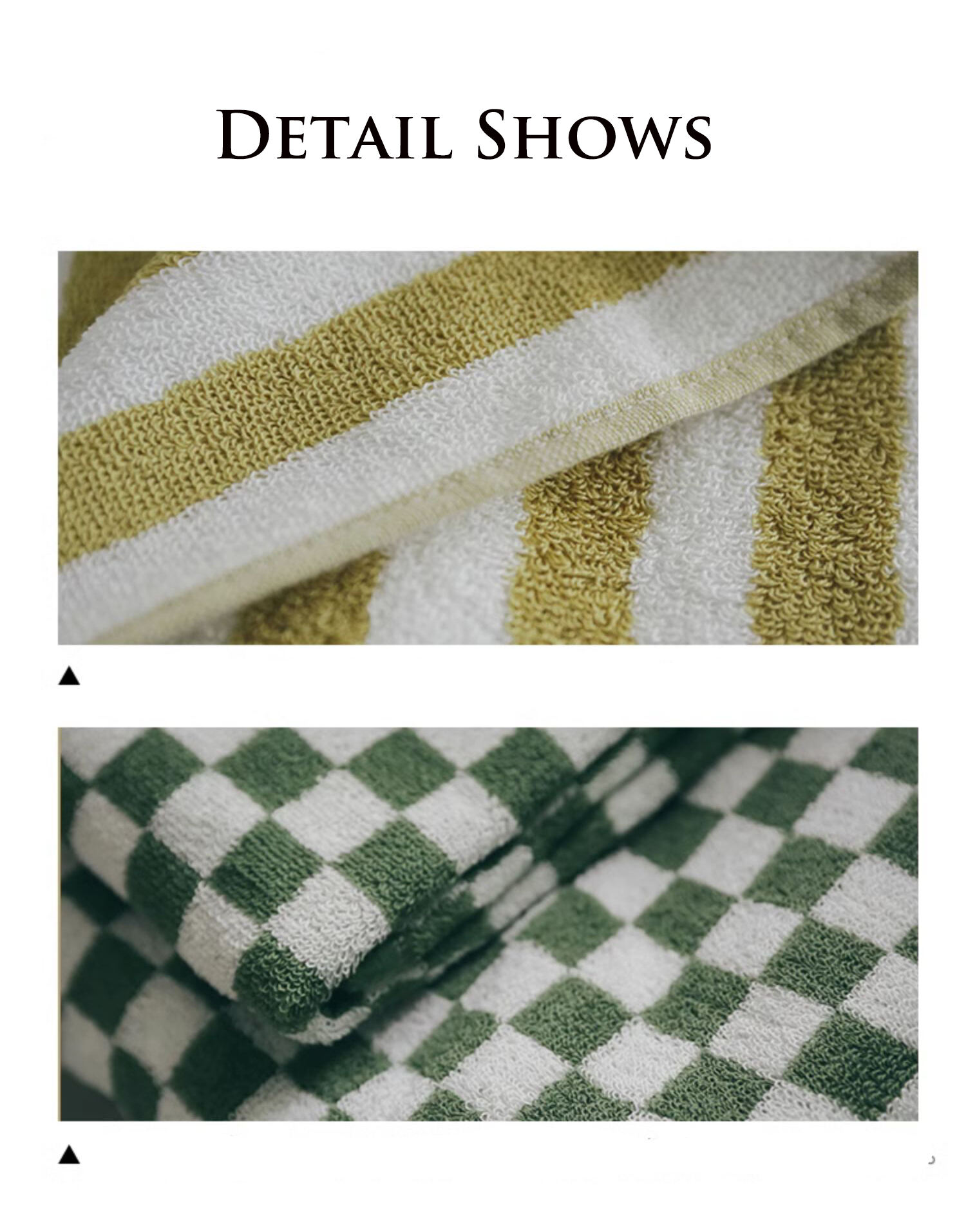 High Quality 100% Cotton Striped Beach Towels Customize LOGO Turkish Cotton Terry Checkered Bath Towels 70x140 factory