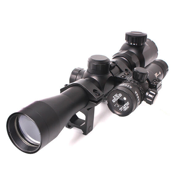 Innovation of Rifle Scope with Laser Sight: