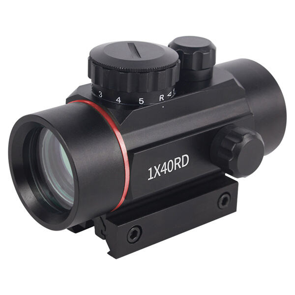 Utilizing a Red/Green Dot Scope