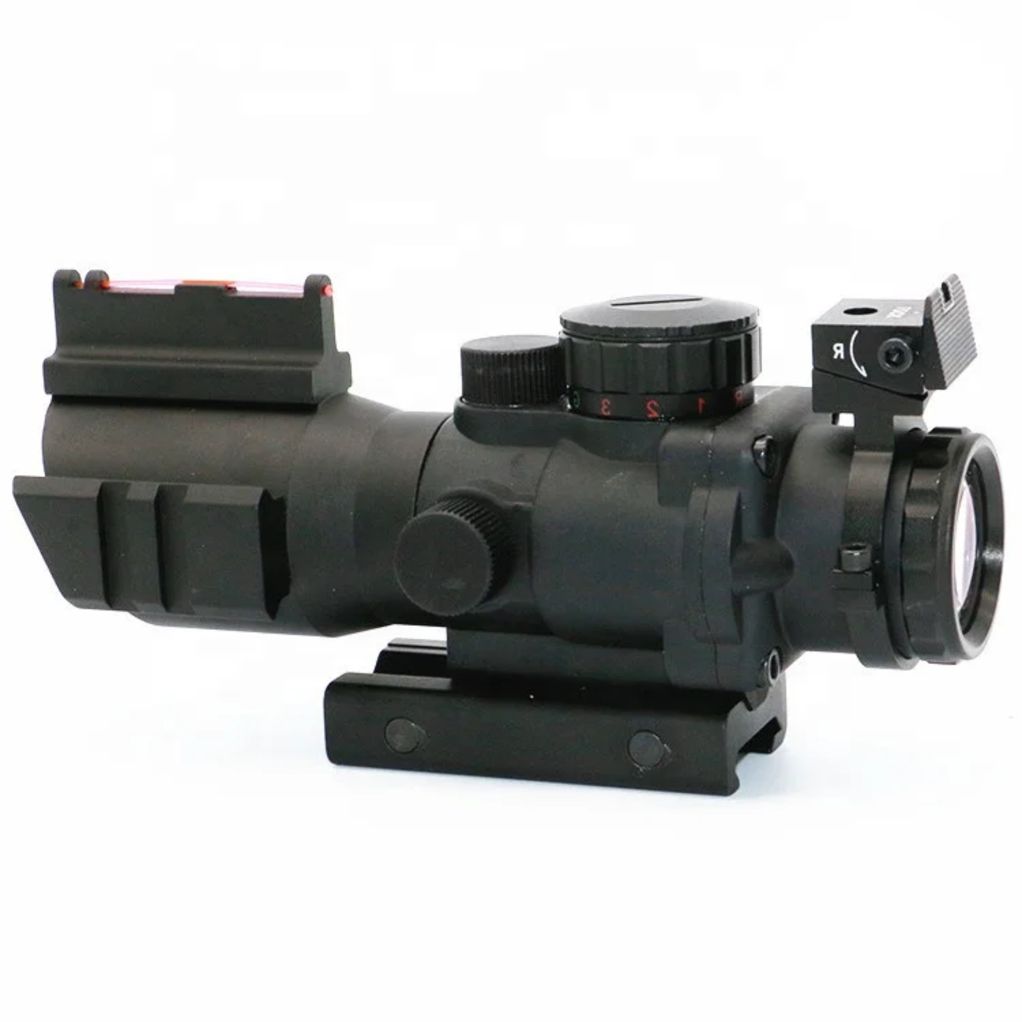 Compact Red Green Illuminated Reticle Sight