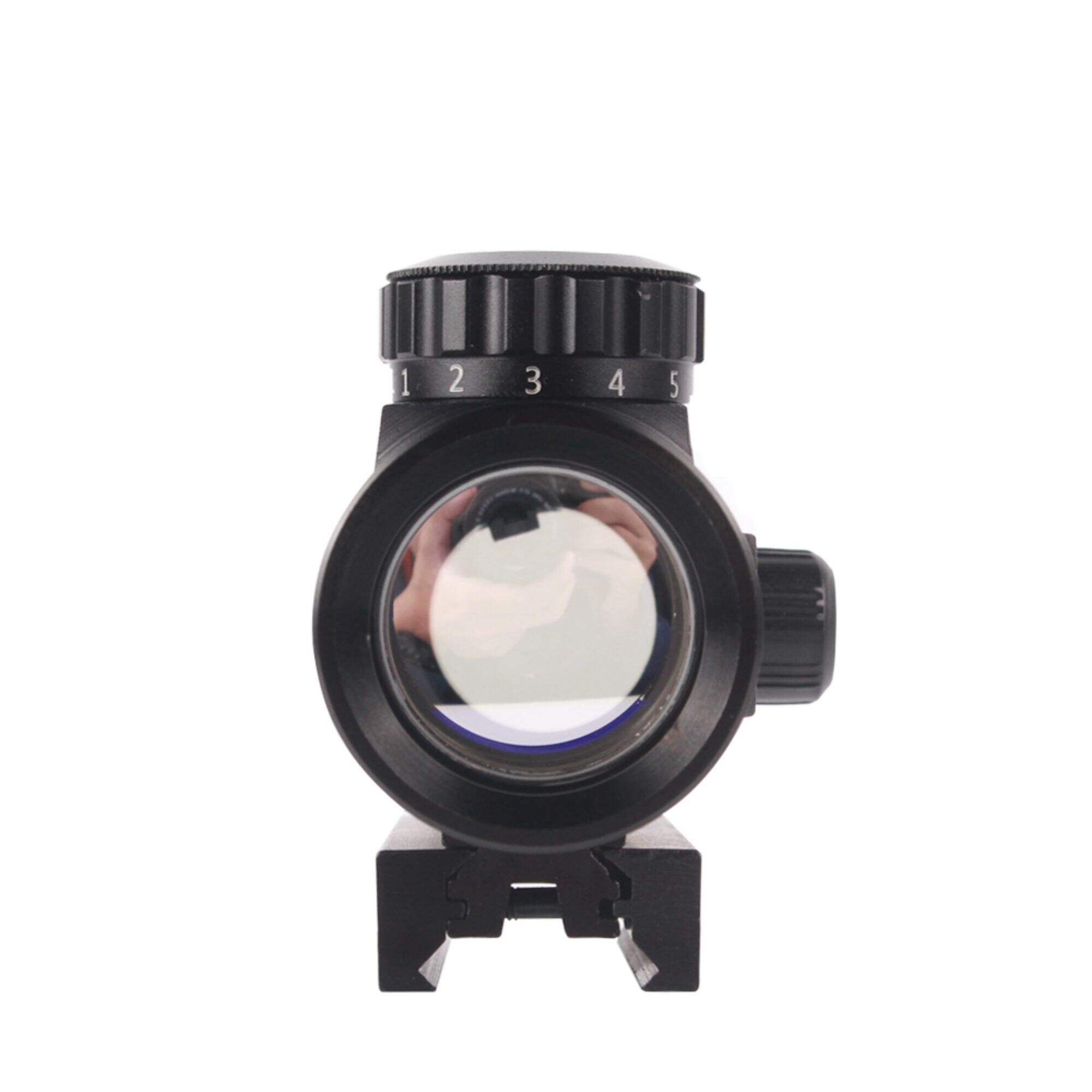 1x30 Red Color Reflex Sight with Flip Up Cover Red Green Dot Scope for 20mm/11mm