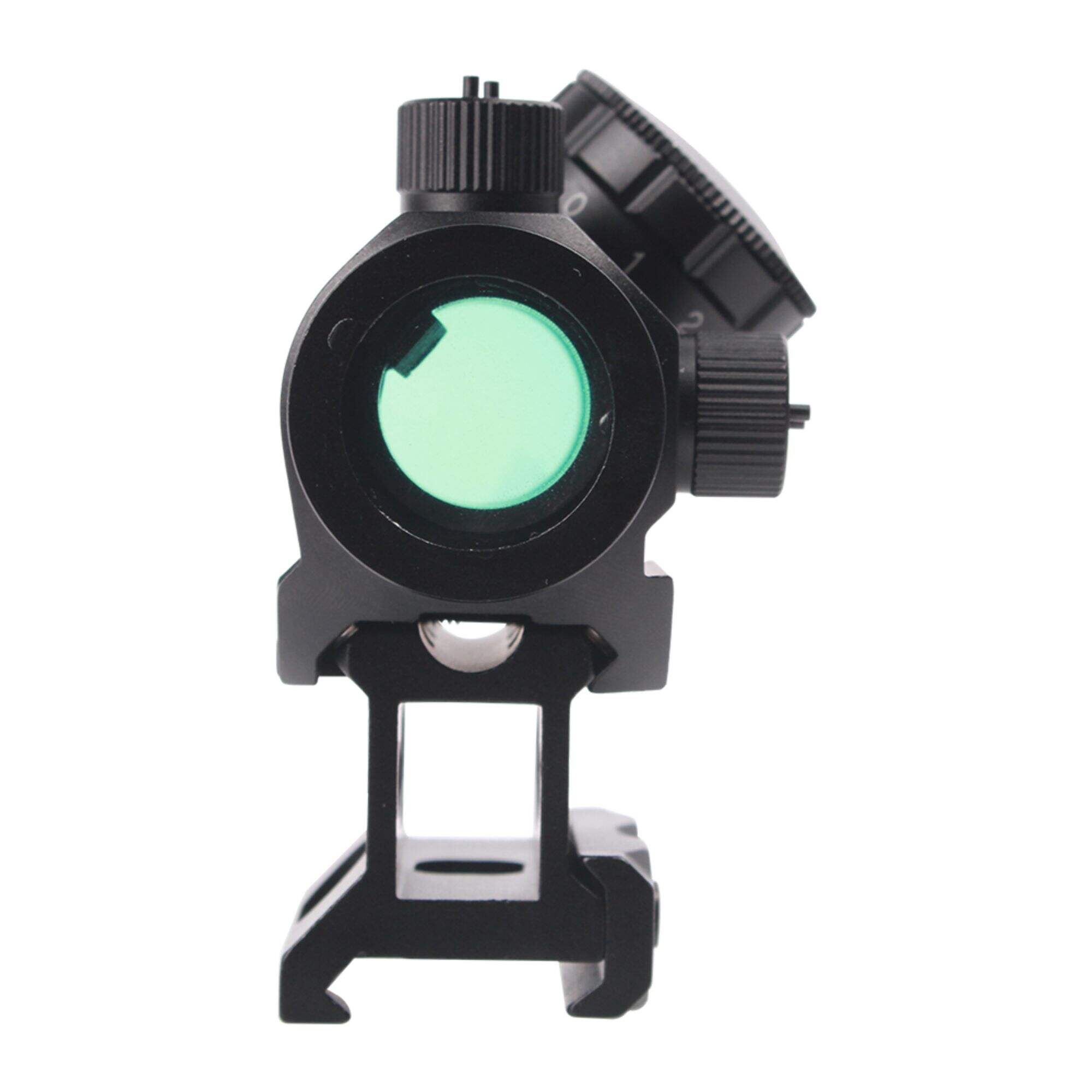 M6 1x25mm Reflex Sight Waterproof & Shockproof & Fog-Proof Red Dot Scope with 1 inch Riser Mount