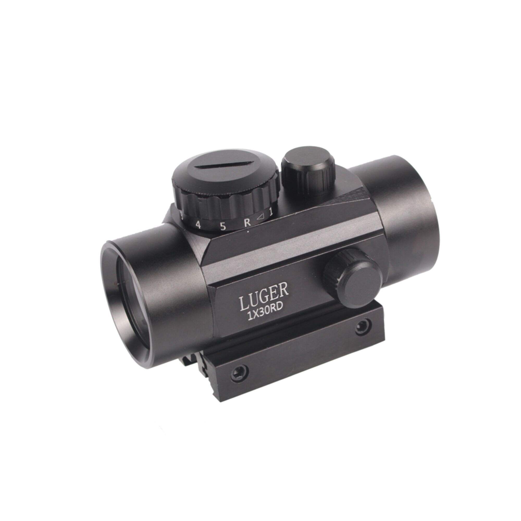 1x30 Red Color Reflex Sight with Flip Up Cover Red Green Dot Scope for 20mm/11mm