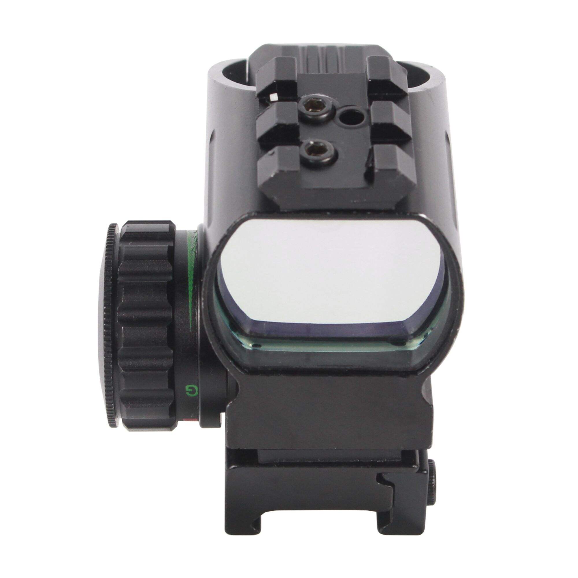 HD103C 1x22x33 Reflex Sight Red and Green 4 Reticle Dot Sight with Red Laser Sight