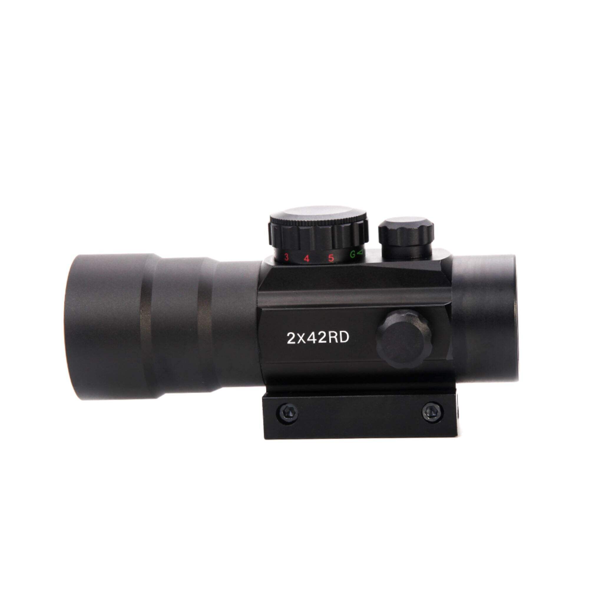 2x42RD Red Green Dot Scope Cross Reflex Sight Hunting Optics Scope