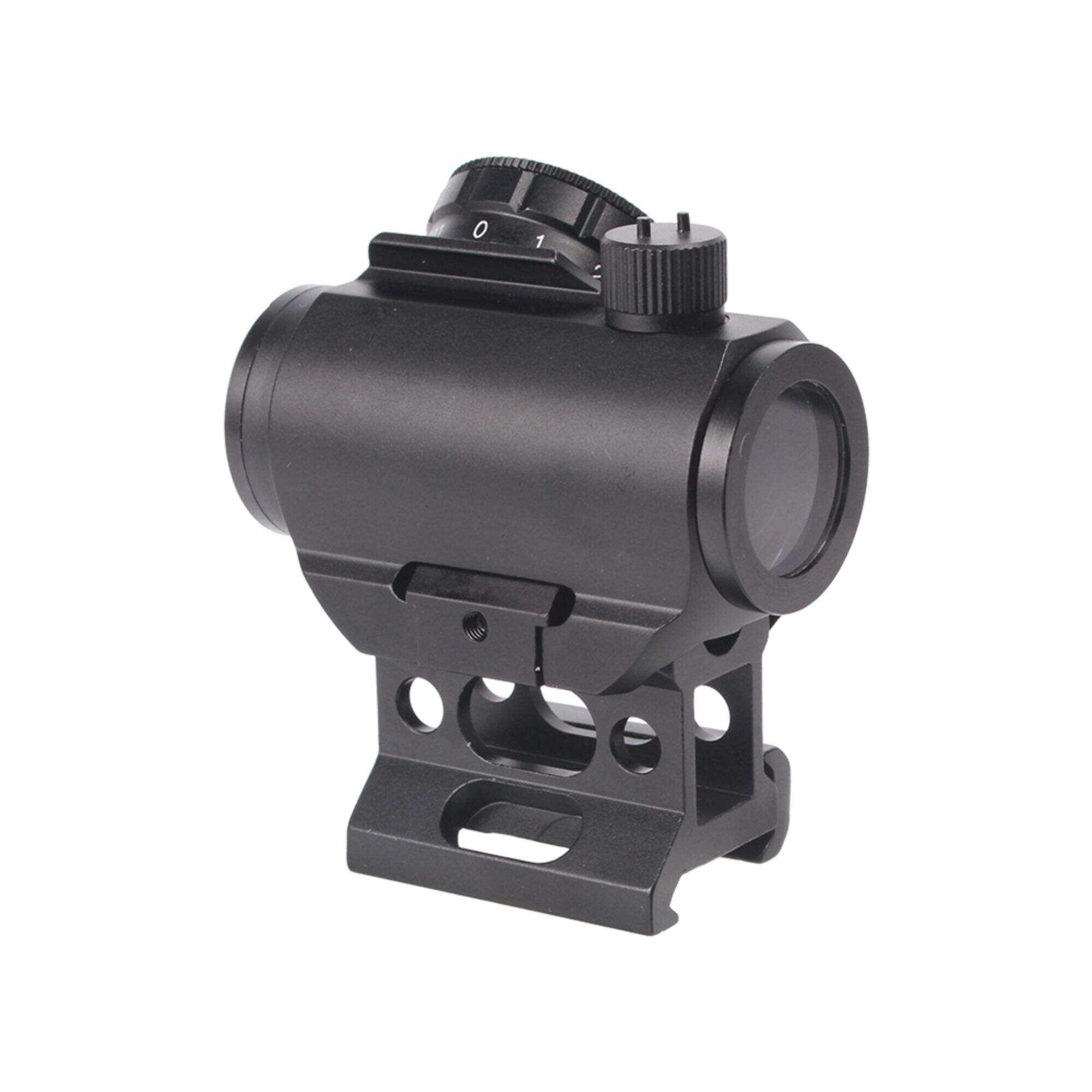 M6 1x25mm Reflex Sight Waterproof & Shockproof & Fog-Proof Red Dot Scope with 1 inch Riser Mount