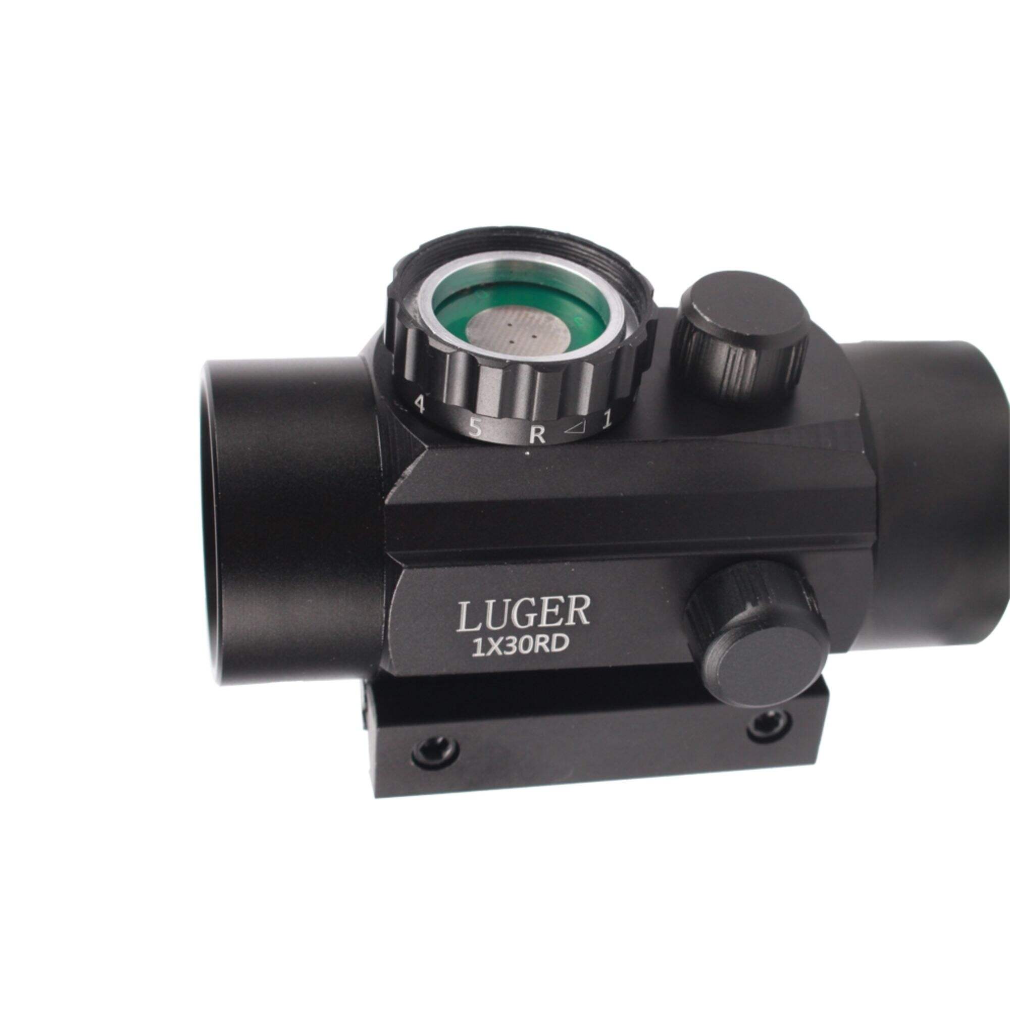 1x30 Red Color Reflex Sight with Flip Up Cover Red Green Dot Scope for 20mm/11mm