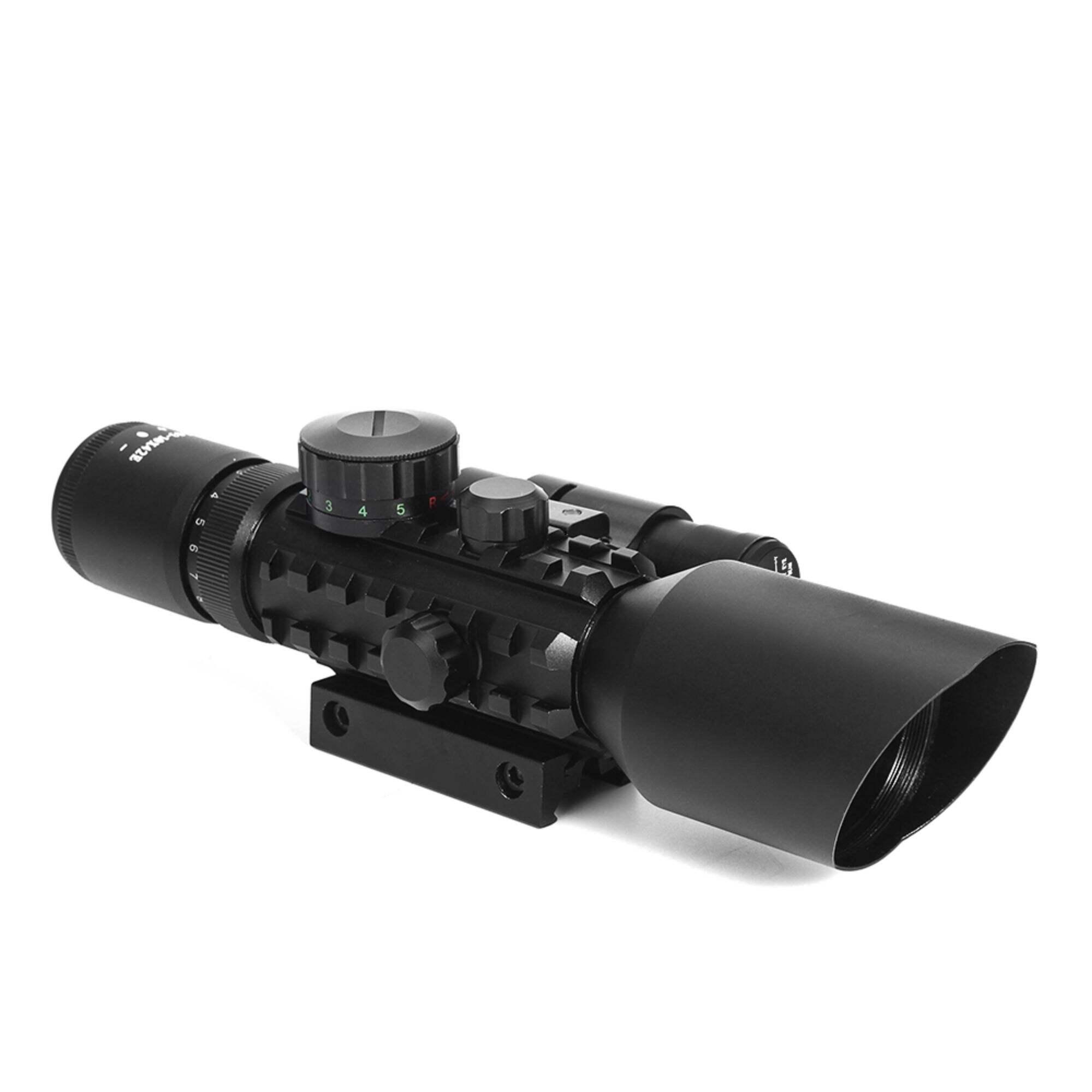 M9 3-10x42 Scope Red Green Illuminated Scope for Hunting Outdoor Long Range Scope