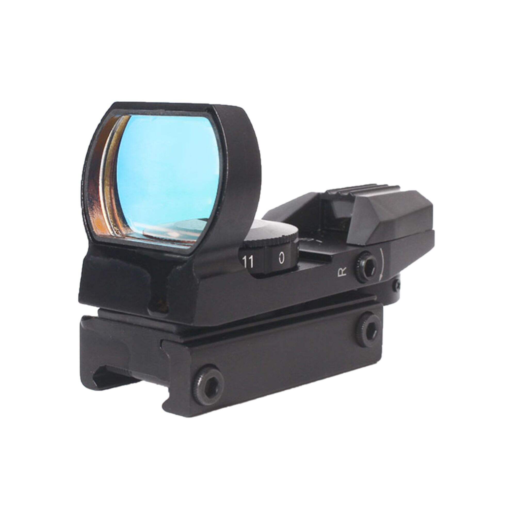 HD101 1x22 Reflex Sight 4 Reticle Pattern Red Dot Sight 11 Brightness Level for Hunting Fit for 20mm