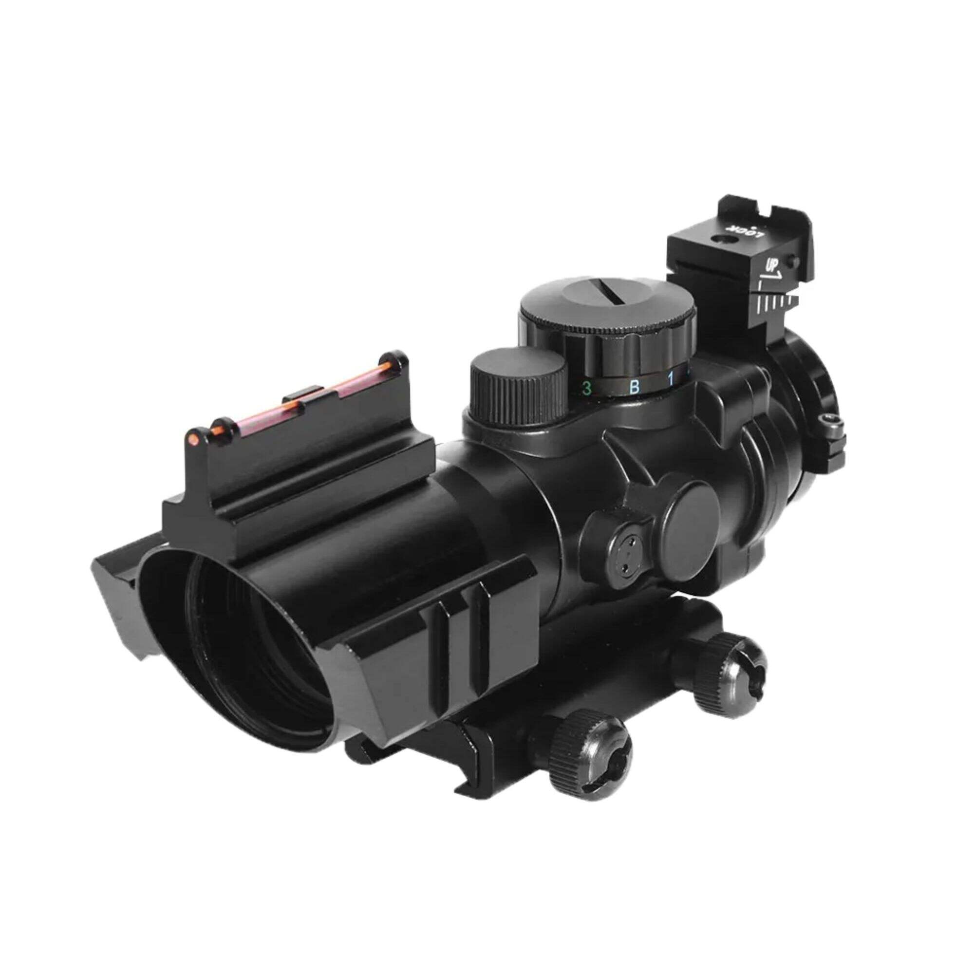 Compact Red Green Illuminated Reticle Sight