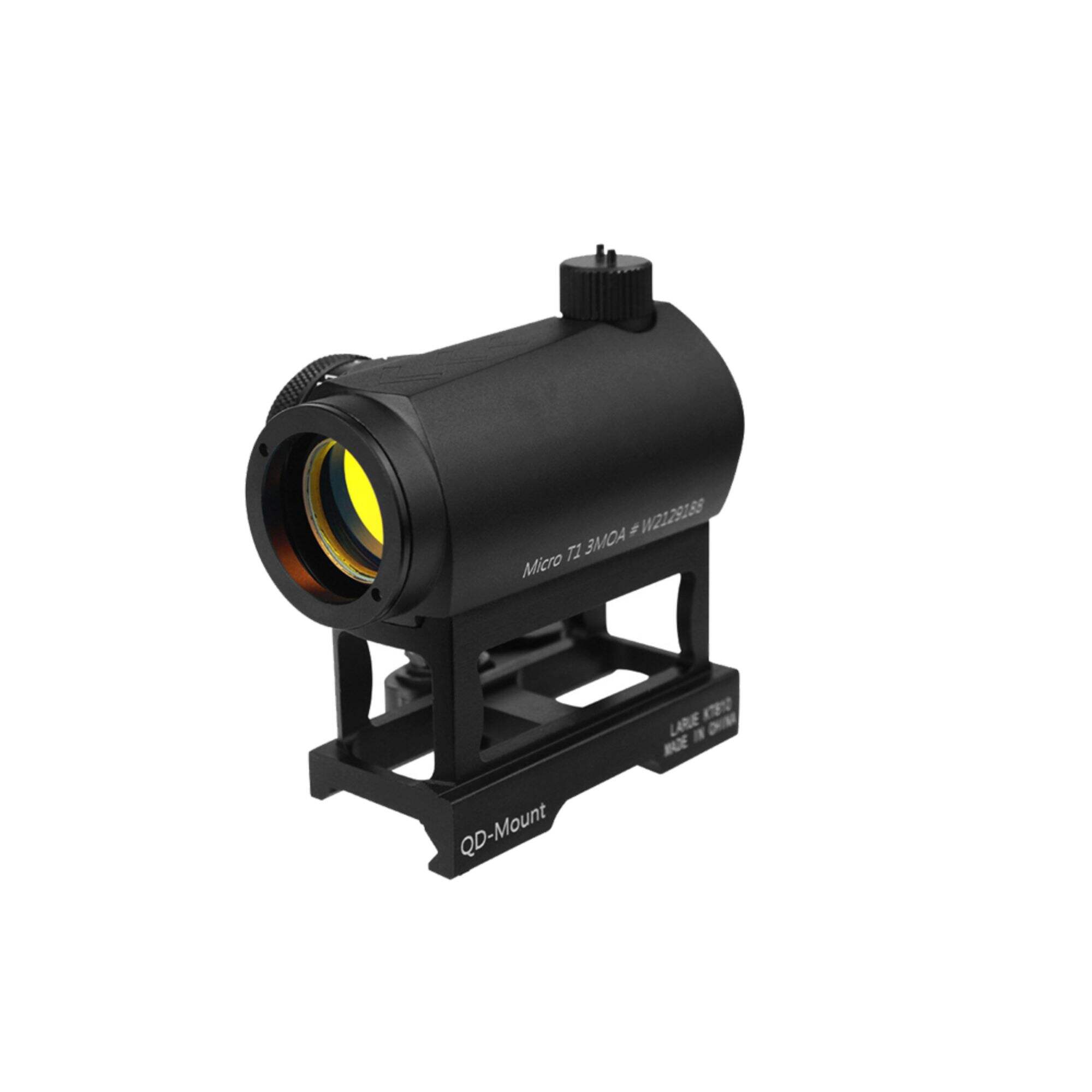 1x22 Mini T1 Illuminated Red Green Dot Sight With Quick Release Mount