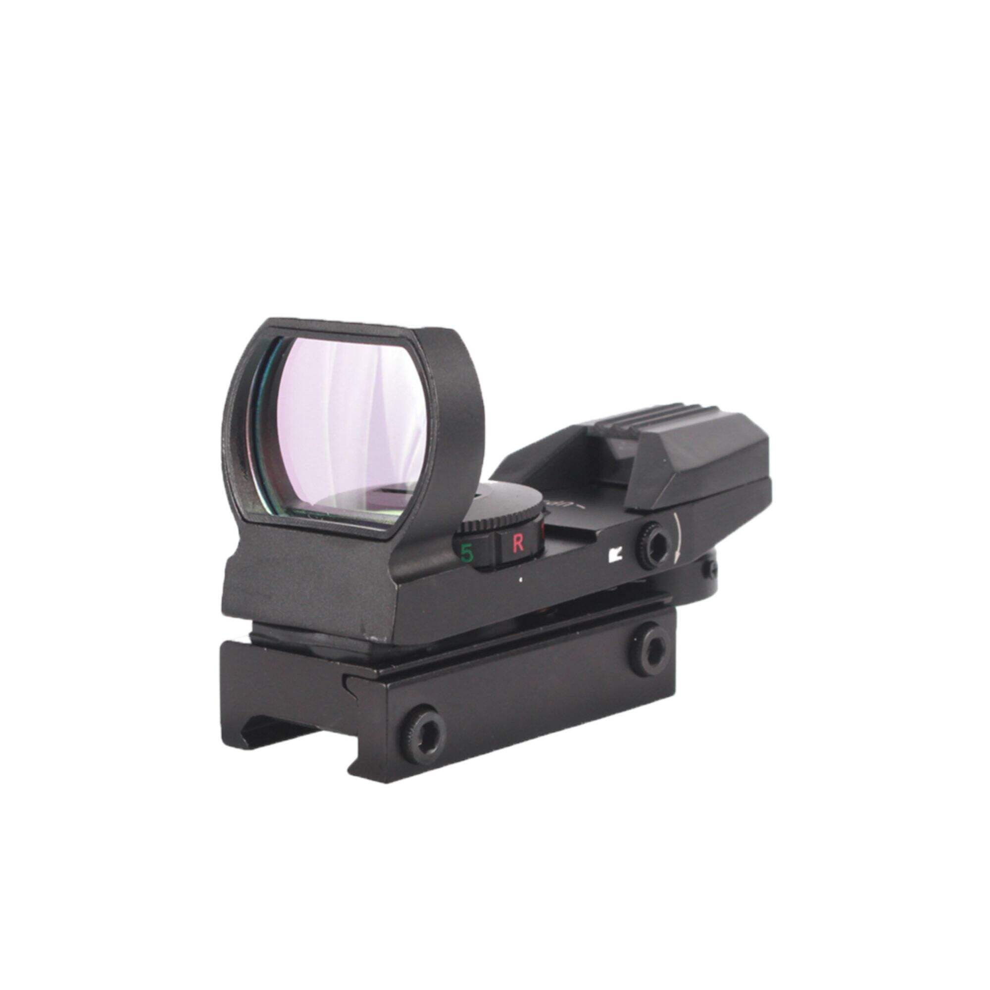 HD101 1x22 Reflex Sight 4 Reticle Pattern Red Dot Sight 11 Brightness Level for Hunting Fit for 20mm