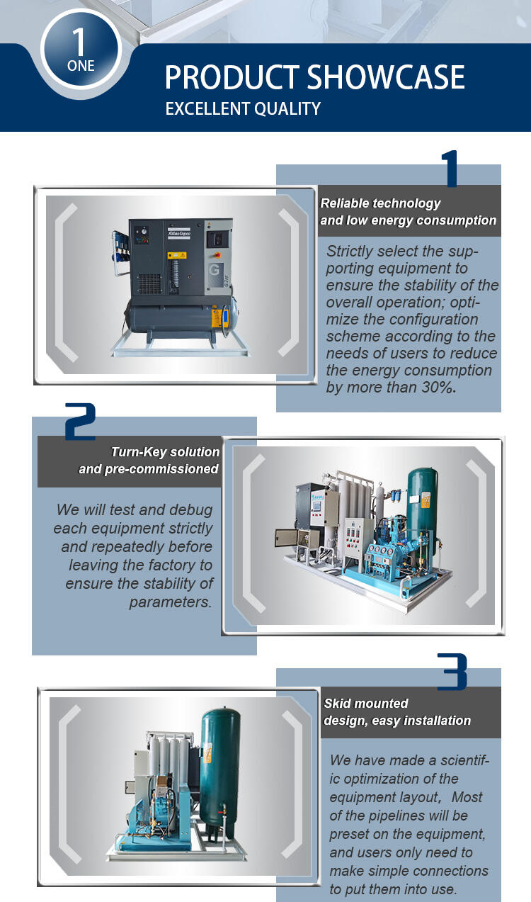 High Purity Industrial Oxygen Production Plant 99% Psa Oxygen Generator For Cylinder Filling supplier